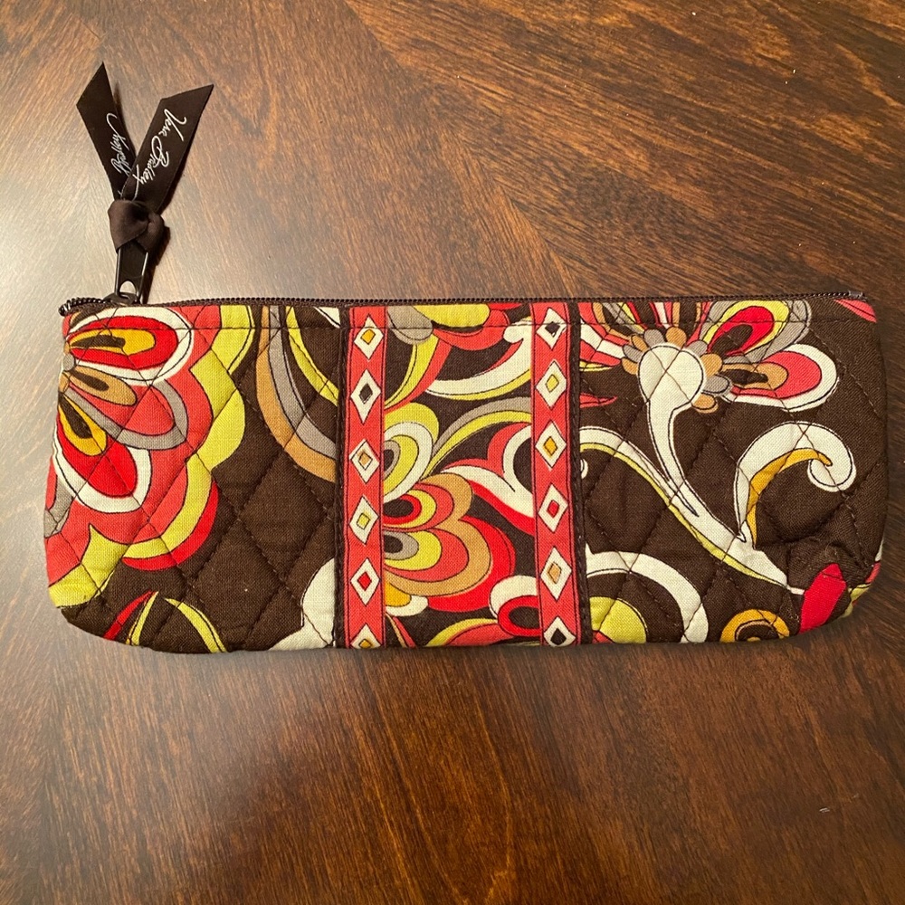 Vera Bradley Brush Pencil Cosmetic Case